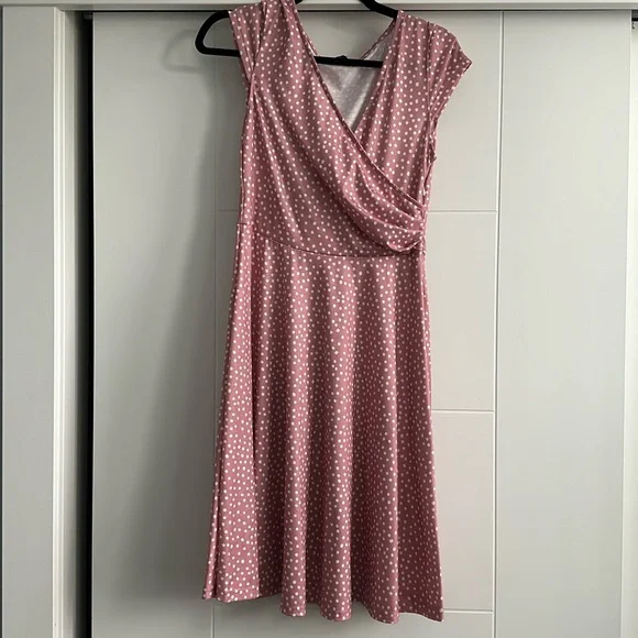 Oxiuly | Dresses | Oxiuly Pink Polka Dot Dummer Dress | Poshmark